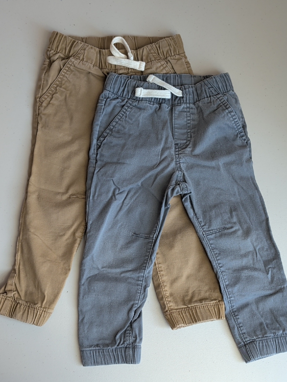 Cat & Jack Kids Jogger Pants - Gray and Tan
